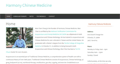 Desktop Screenshot of harmonychinesemedicine.com